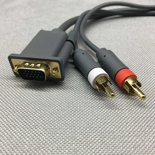 Para Xbox 360 A Vga-box, Monitor De Cable, Proyección, Tv, A