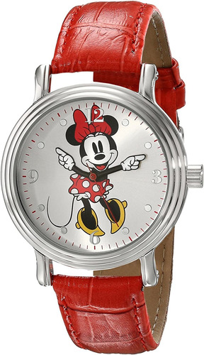Reloj Mujer Disney W001877 Cuarzo Pulso Rojo Just Watches