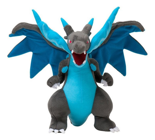 Peluches De Pokemon Mega Charizard X