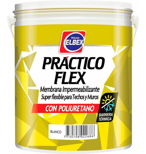 Promo Membrana Impermeabilizante Practico Flex Elbex 20+4kg