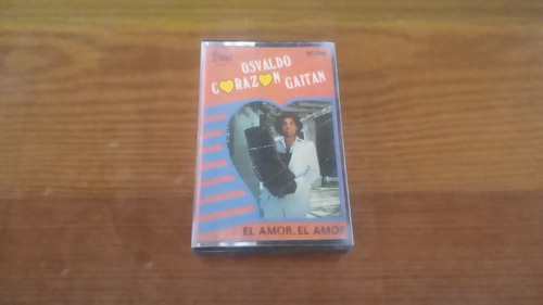 Osvaldo Corazn Gaitan  El Amor El Amor  Cassette Nuevo 