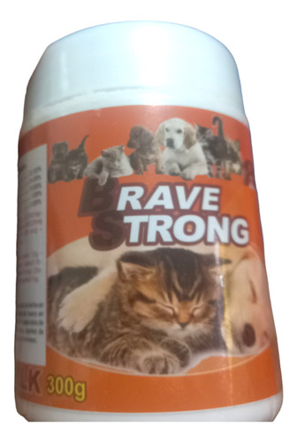 Lactoreemplazador Mascotas Brave Strong Pet Milk 300 Gramos 
