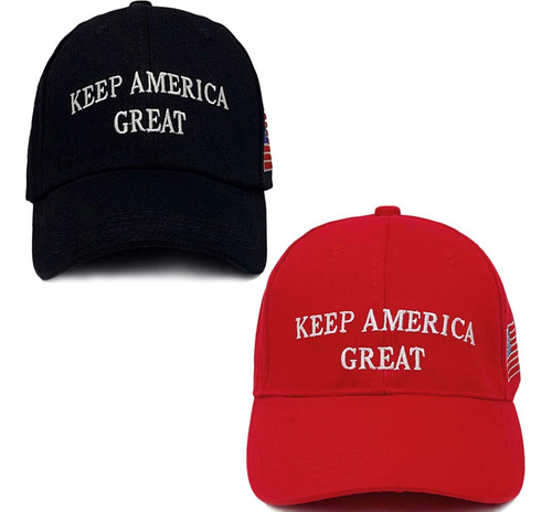 Donald Trump 2020 Gorra De Béisbol Ajustable Con Bandera