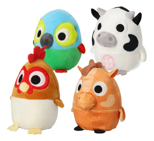 Granja De Zenon 13cm Set Personajes Peluche Musical Chuekos