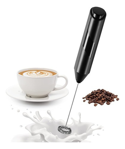 Mini Batidor Para Cafe Leche Espuma Chocolate De Pilas