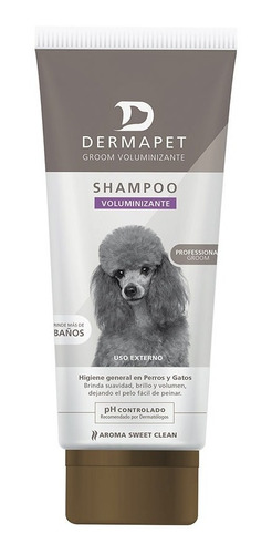Shampoo Perros Gatos Dermapet Peluqueria Canina Volumen