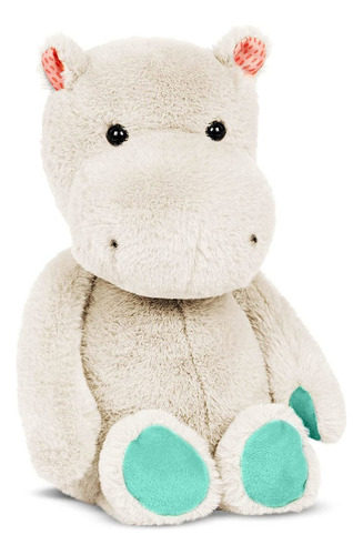 B. Juguetes De Battat Plush Hippo  Animal De Peluche  J...