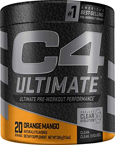 C4 Ultimate Pre Workout Powder Orange Mango - Suplemento Ene