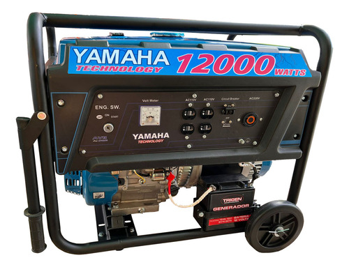 Generador Portátil Yamaha 12000 12000w Trifásico Tecn Avr