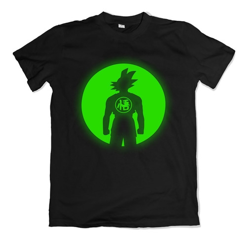 Remera Niño Dragon Ball Z Goku  Niño Brilla En La Oscuridad