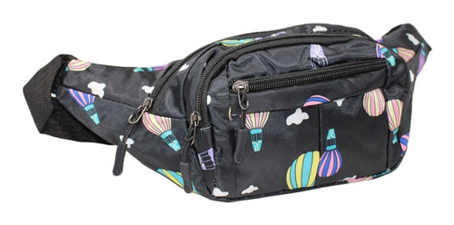Mochila Cangurera Impermeable Muramasa Riñonera Deportiva Fi Color Globos