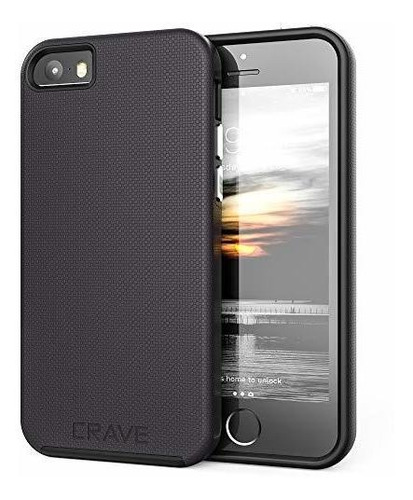 Crave iPhone SE [2016](1st Gen) Case, Caja De 6khik
