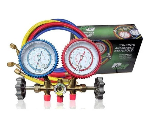 Manifold Para Refrigeraçao E Ar Condicionado R12/r22/r134a