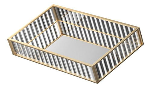 Compatible Bandeja De Espejo De Cristal Bandeja De