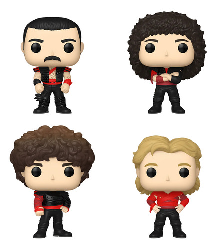 Funko Pop! Queen 4 Pack - Radio Gaga