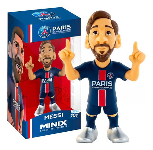  Lionel Messi Psg 12 Cm Minix 