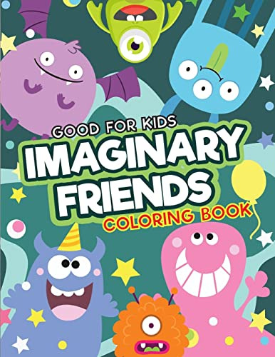 Imaginary Friends Coloring Book: Children Activity Books For