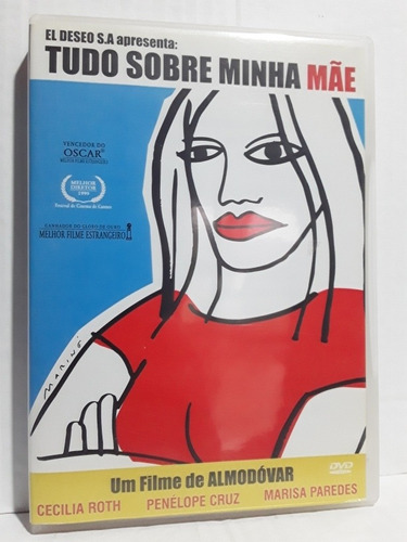 Dvd Tudo Sobre Minha Mãe ( Almodóvar ) Ed Arte Interna,