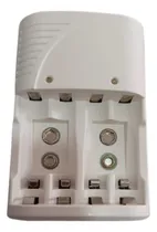 Comprar Cargador De Pilas Aa Aaa Y De Baterías 9v (blanco)