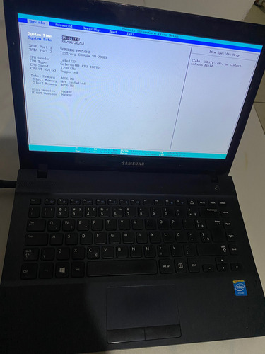 Notebook Samsung Np270e No Estado S/ Garantia Leia Descriçã Azul-escuro