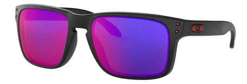 Oakley Oo9102 36 Holbrook Matte Black Positive Red Iridium