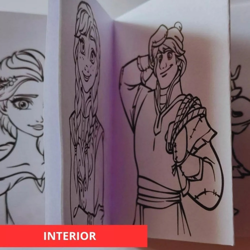 10 Minilibros Para Colorear Frozen 2