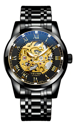 Tevise Relojes Clásicos Y Elegantes Para Hombre T9005d Color Del Bisel Negro