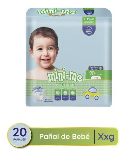 Pañales Minime Talla Xxg 4pqts De 20 Pañales