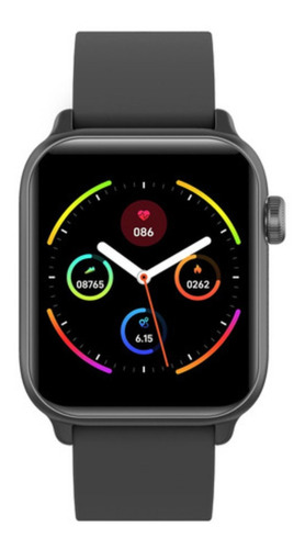 Smartwatch Reloj Bluetooth Con Pantalla Táctil Android Ios Color de la caja Negro Color de la malla Negro Color del bisel Negro