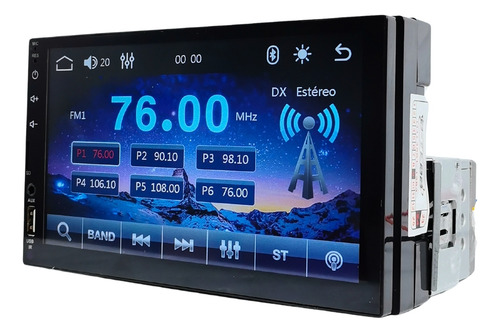 Multimídia 1din H-tech Espelhamento Usb Bluetooth Full Touch