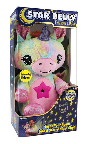 Peluche Star Belly Dream Lites Luz Nocturna