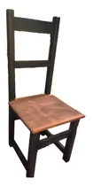 Comprar Juego De Sillas \u002F Sillas De Madera \u002F 4 Sillas Rectas Pintada