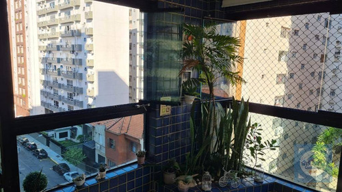 Imagem 8 de 30 de Apartamento Com 2 Dormitórios À Venda, 98 M² Por R$ 848.000,00 - Ponta Da Praia - Santos/sp - Ap5821