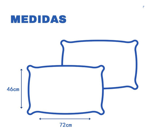 2pack Almohada 46*72,como La Experiencia De Un Hotel De Lujo