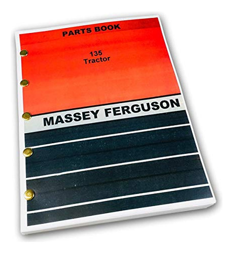 Massey Ferguson Mf 135 Catalogo Manual Pieza Tractor