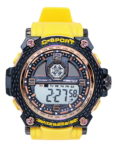 Reloj Deportivo Caballero F-6817s