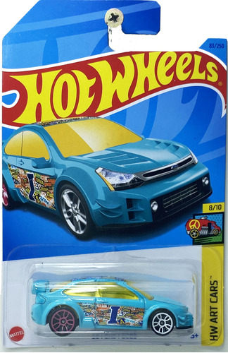 Hot Wheels Hwargento '08 Ford Focus J4343 2023