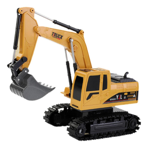 B Excavadora Rc Sandbox Digger Toy 360° Rotación Excavadora