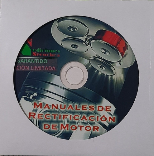 Manual Rectificación De Motor Y Tapas En Cd