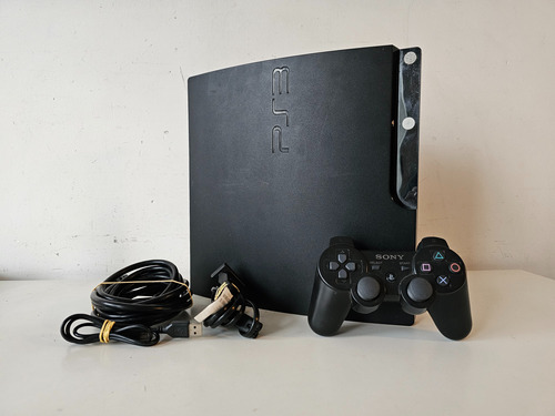 Sony Playstation 3 Slim 120gb + 1 Control Y Cables 