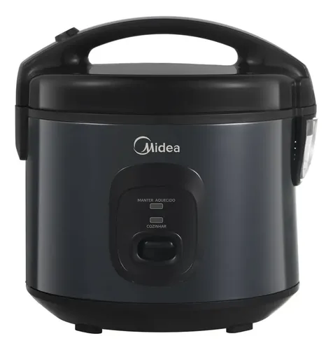 Panela De Arroz Elétrica 3l Preta Midea Cor Preto