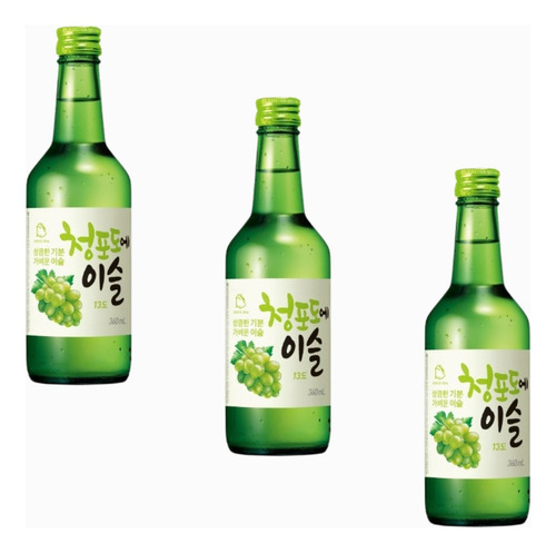 Famoso Soju Uva. Corea Del Sur , Soju Coreano, Jinro
