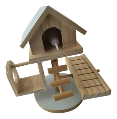 Dwarf Hamster House Diy Pet Living Playground Entrenamiento