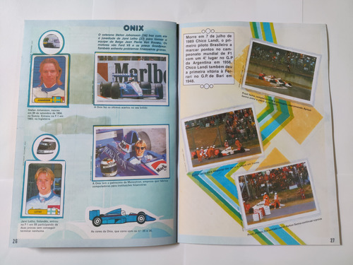 Álbum F1 - 1990 Fórmula 1 - Multi Editora