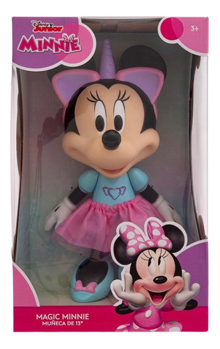 Muñeca Magic Minnie Mouse Unicornio 30 Cm