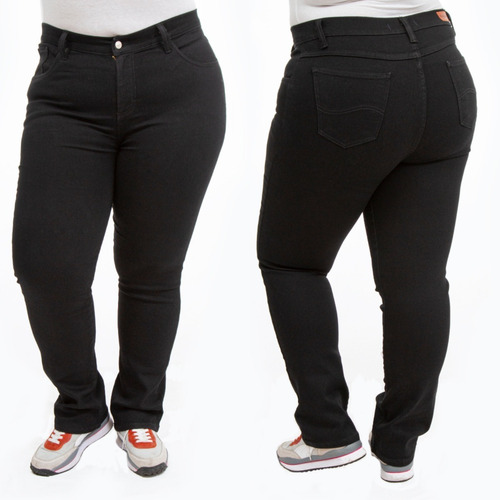 Imagen 2 de 9 de Sashenka Pantalón Jean Talla Grande Plus L, Xl 2xl 3xl 4xl