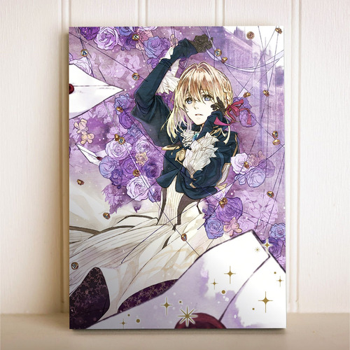 Imagem 1 de 1 de Placa Decorativa Anime Violet Evergarden