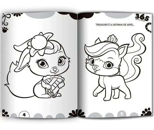 Imagem 3 de 5 de Kit De 2 Livros Para Colorir Princesas Disney E Disney Pixar
