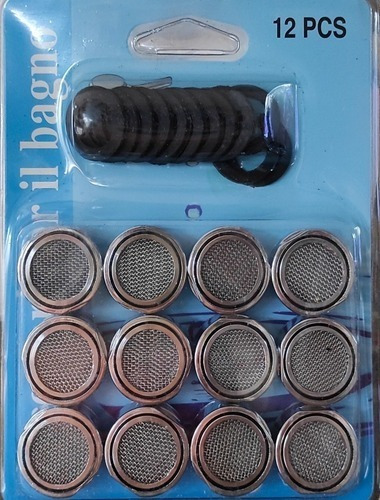 Imagen 2 de 2 de Set 12 Roscas Boquillas Y Gomas Para Llaves Grifos Multiusos