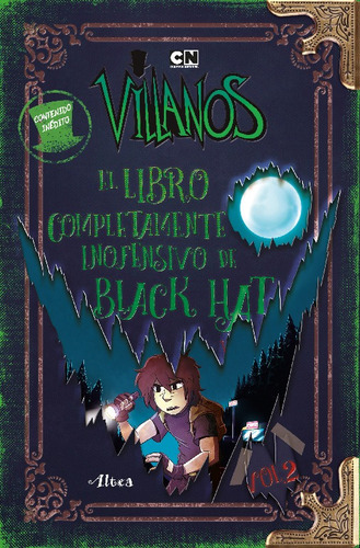 Villanos - Libro completamente inofensivo de Black Hat Vol. 2, de Cartoon Network. Serie Villanos Editorial Altea, tapa blanda en español, 2022